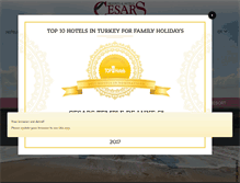 Tablet Screenshot of cesars.com.tr